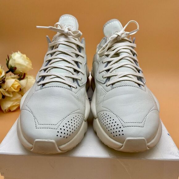 Men’s Y-3 leather sneakers, size 10 - Picture 2 of 8